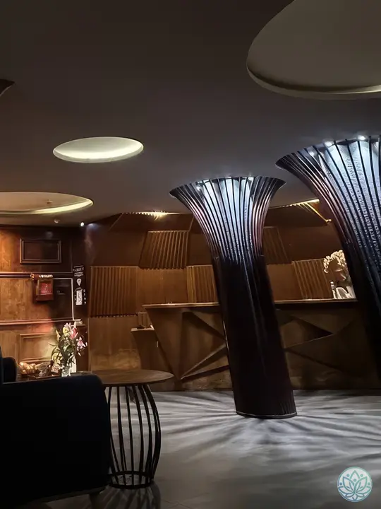 아늑한 분위기의 리셉션 공간