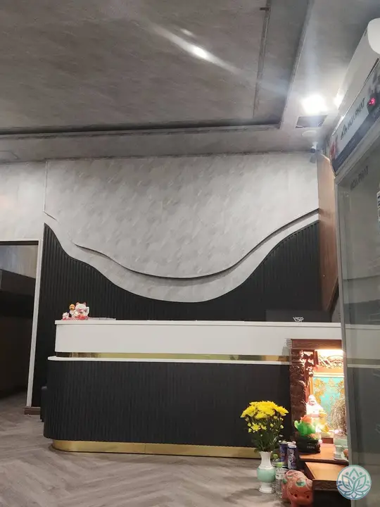 스파 내부 안내 데스크