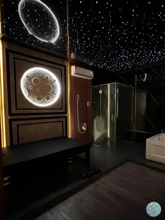 별빛 테마 스파룸 내부