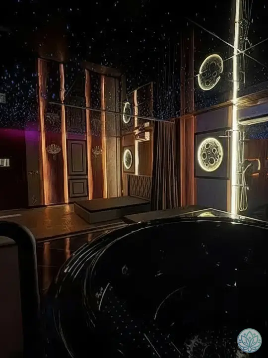 욕조가 구비된 마사지룸