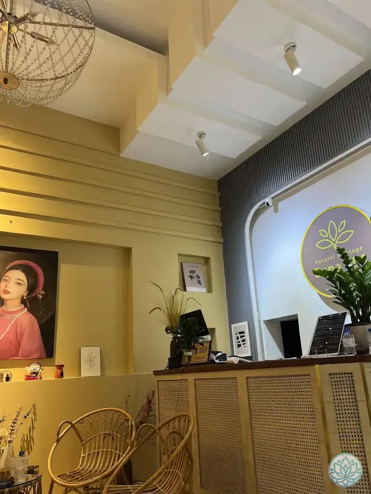 리셉션 데스크의 분위기