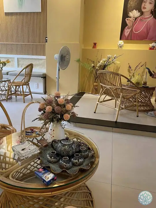 아늑한 고객 대기 공간