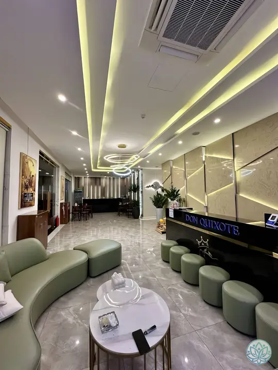 돈키호테 마사지 로비와 대기실