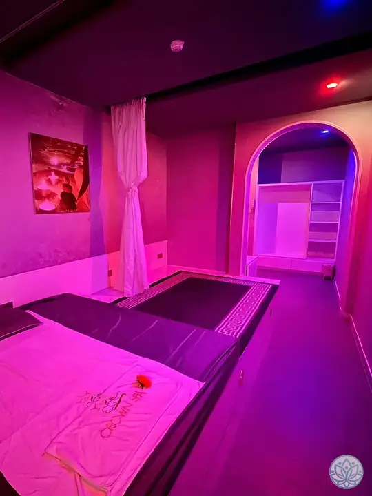 마사지 룸 내부 전경