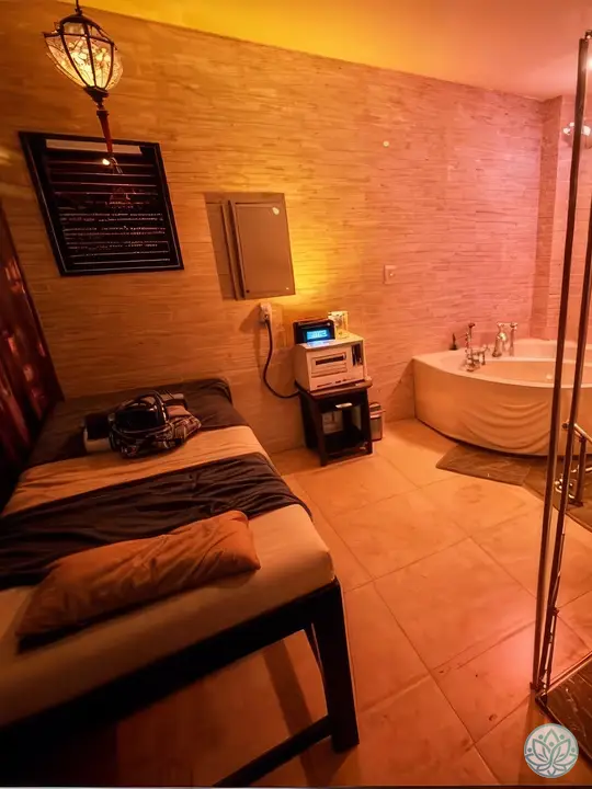 욕조가 있는 마사지룸