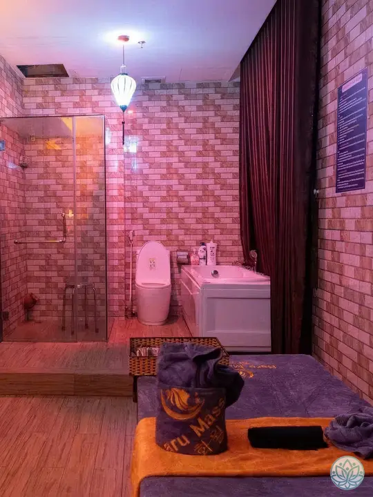 샤워실 완비 마사지룸