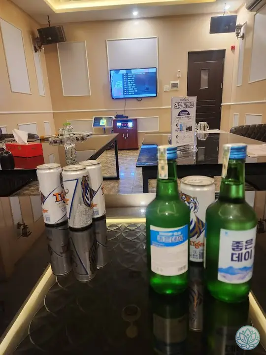 소주와 맥주 세팅