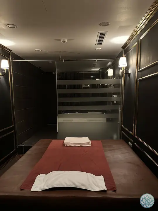 마사지 룸 내부