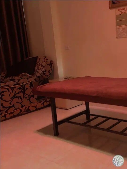 마사지 룸 내부