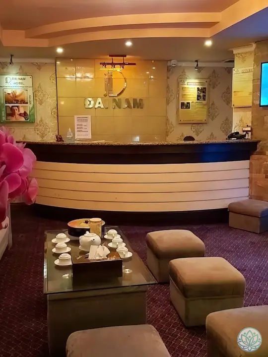 체온 스파의 리셉션 데스크