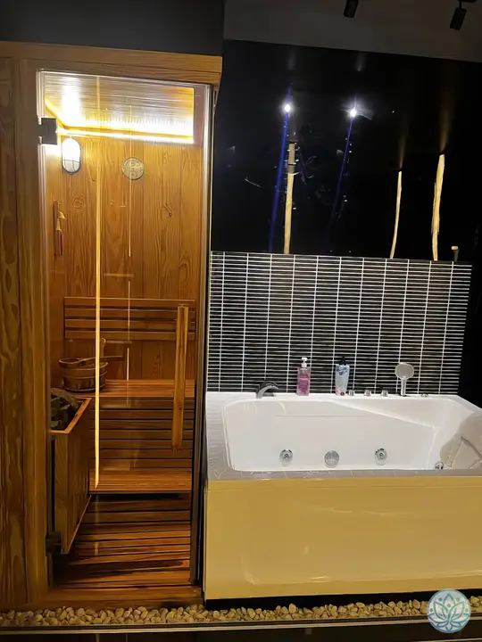 욕조와 사우나