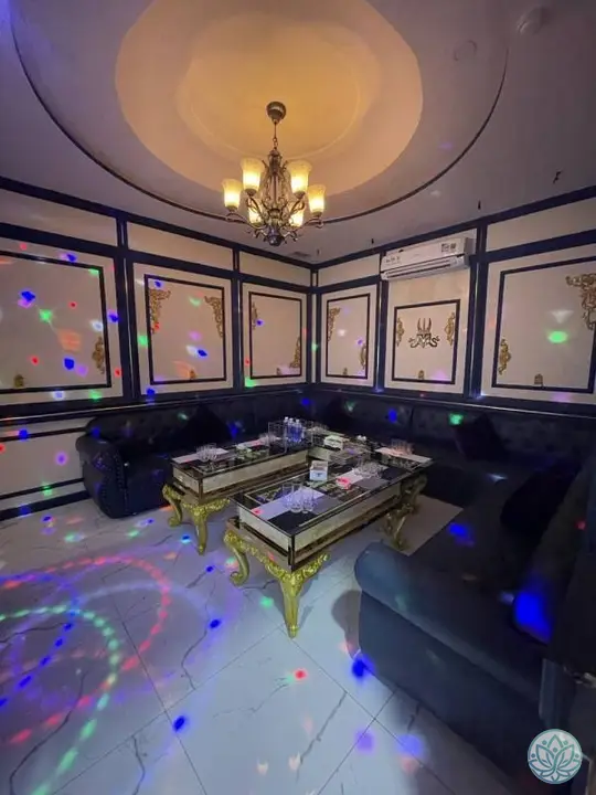 가라오케 룸 내부 전경