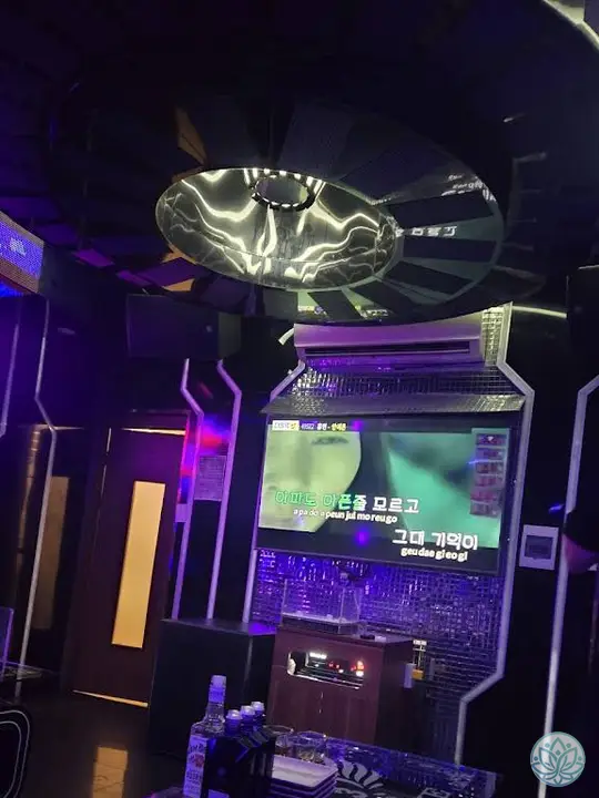 노래방 기기 화면