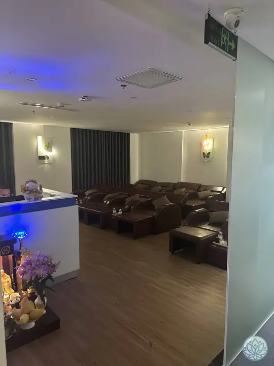 클라우드 나인의 리셉션 공간