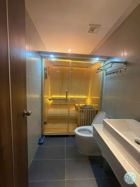 화장실과 사우나 시설