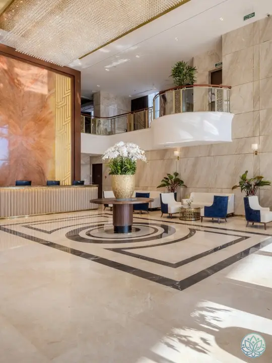 호텔 1층 로비 전경