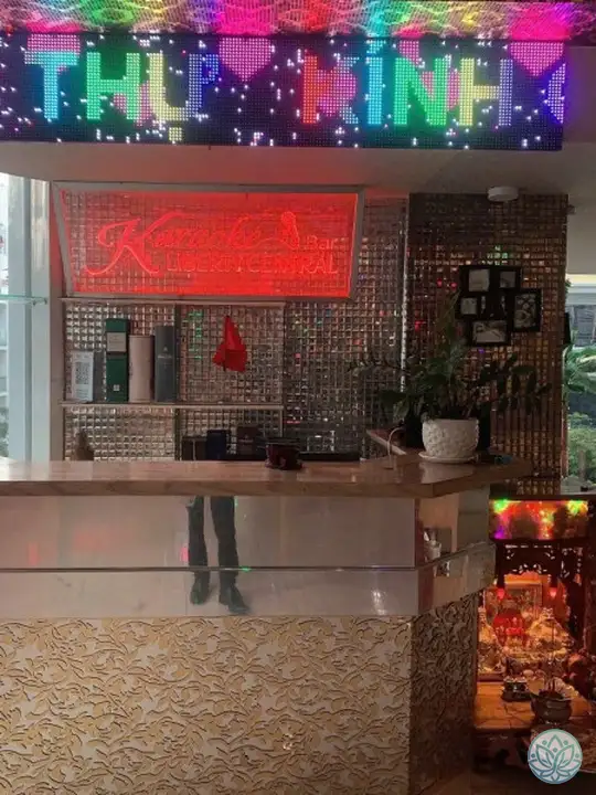 리셉션 데스크 모습