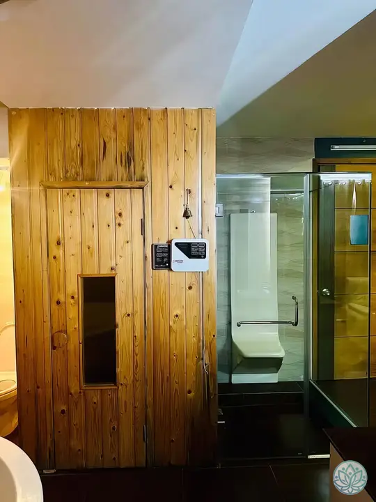 사우나 시설과 샤월 시설