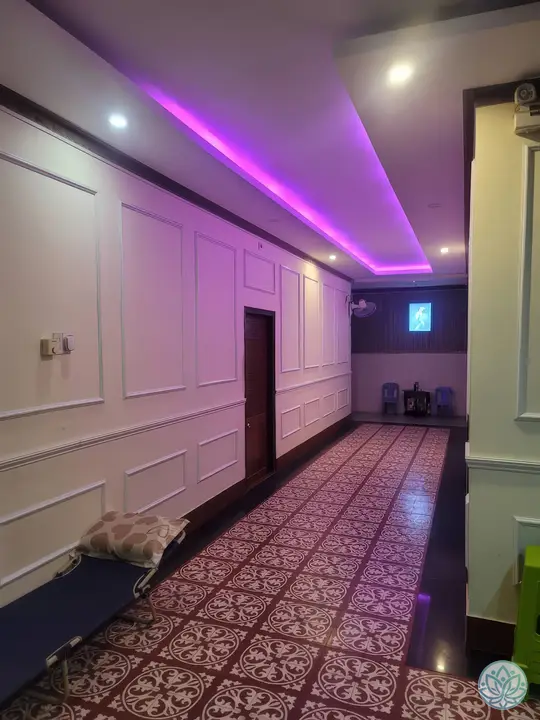 몰딩 장식 실내 통로